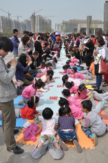 山東高密紅纓向陽(yáng)幼兒園春季親子系列活動(dòng)