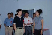各級(jí)領(lǐng)導(dǎo)參觀我園！