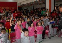 天津金童雙語幼兒園~少兒頻道楠楠姐姐來我園做活動