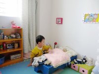 噓！小娃娃睡著咯！