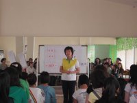第三次接待荊州教院師生參觀，學(xué)習(xí)。